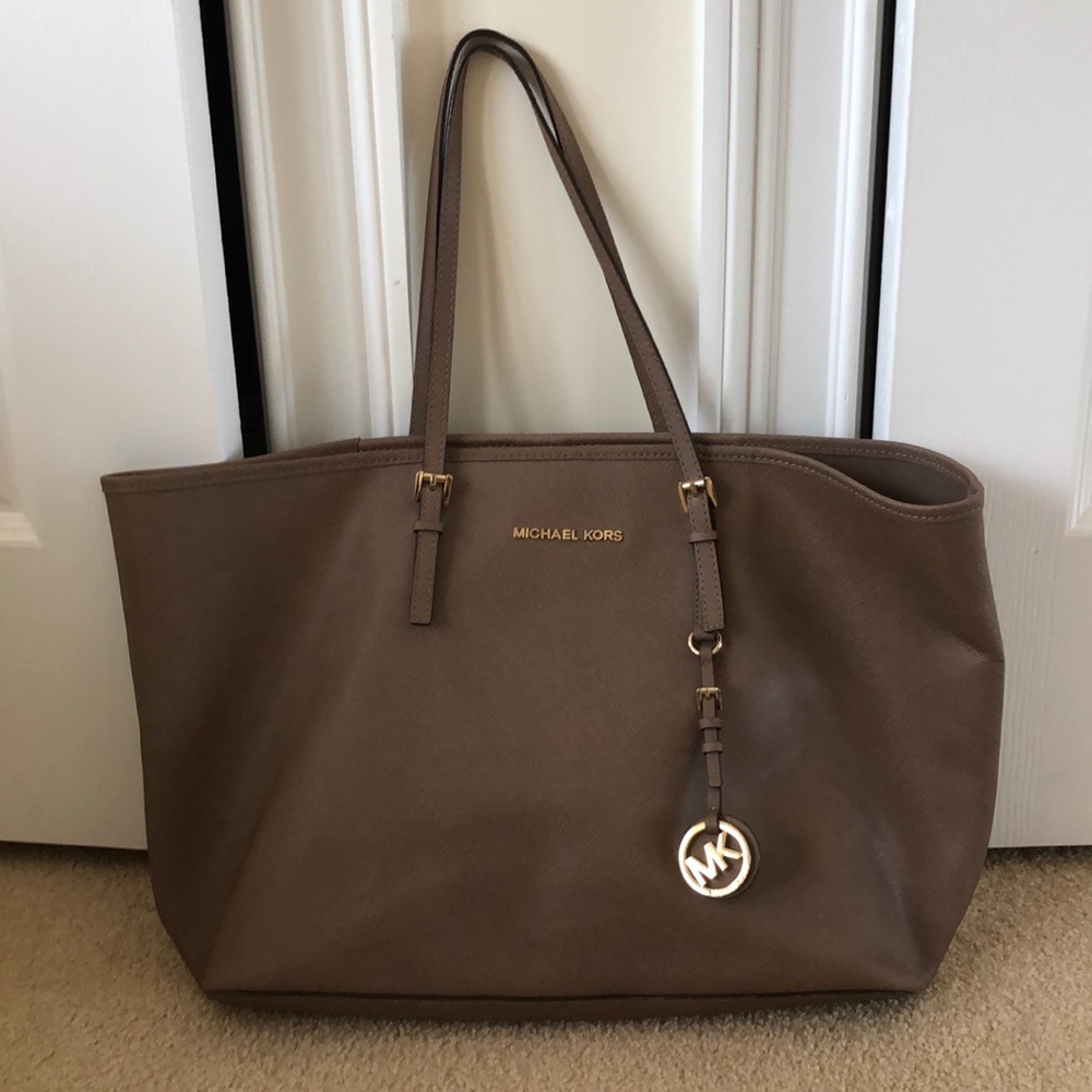 Tan Michael Kors Tote